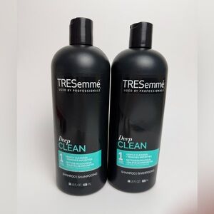 2x TRESemme Deep Clean Shampoo Gently Cleanses Removes Impurities Green Tea 28oz